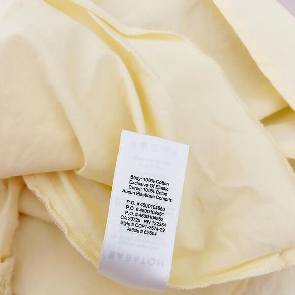 Yellow Aritzia Flowy Crop Top - Picture 6 of 7